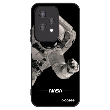 Picasee Honor 200 Lite Hülle - Schwarzes Silikon - Astronaut Big