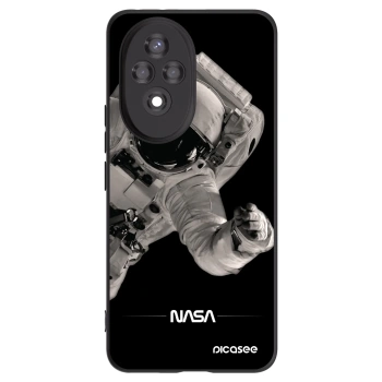Picasee Honor 200 Pro 5G Hülle - Schwarzes Silikon - Astronaut Big