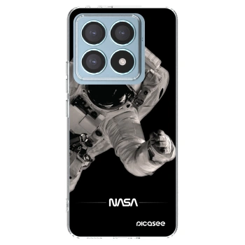 Picasee Xiaomi 14T Pro Hülle - Transparentes Silikon - Astronaut Big