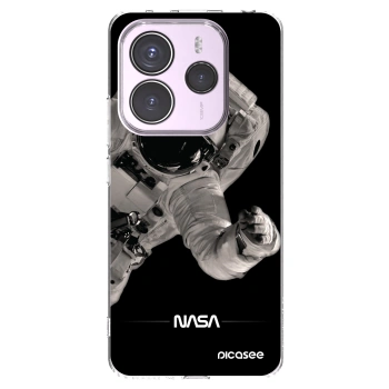 Picasee Xiaomi Redmi Note 14 5G Hülle - Transparentes Silikon - Astronaut Big