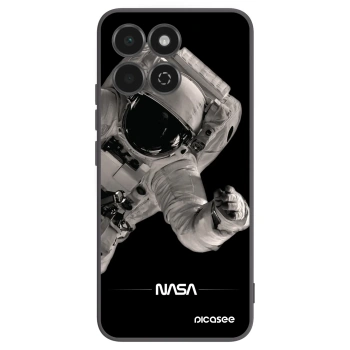 Picasee Honor 200 Smart 5G Hülle - Schwarzes Silikon - Astronaut Big