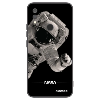 Picasee Xiaomi Redmi Note 7 Hülle - Schwarzes Silikon - Astronaut Big