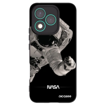 Picasee Honor 400 Lite 5G Hülle - Schwarzes Silikon - Astronaut Big