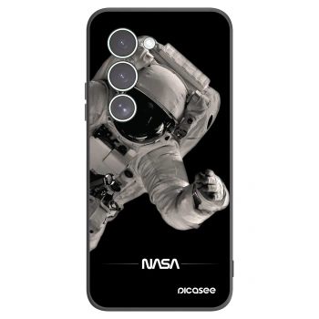 Picasee Xiaomi Redmi 15 5G Hülle - Schwarzes Silikon - Astronaut Big