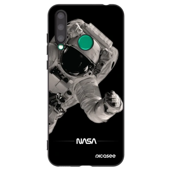 Picasee Honor 20 Lite Hülle - Schwarzes Silikon - Astronaut Big