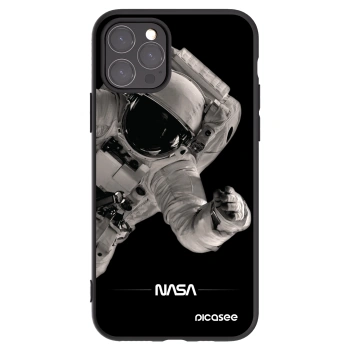 Picasee Apple iPhone 11 Pro Hülle - Schwarzes Silikon - Astronaut Big