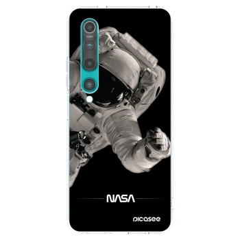 Picasee Xiaomi Mi 10 Hülle - Transparentes Silikon - Astronaut Big