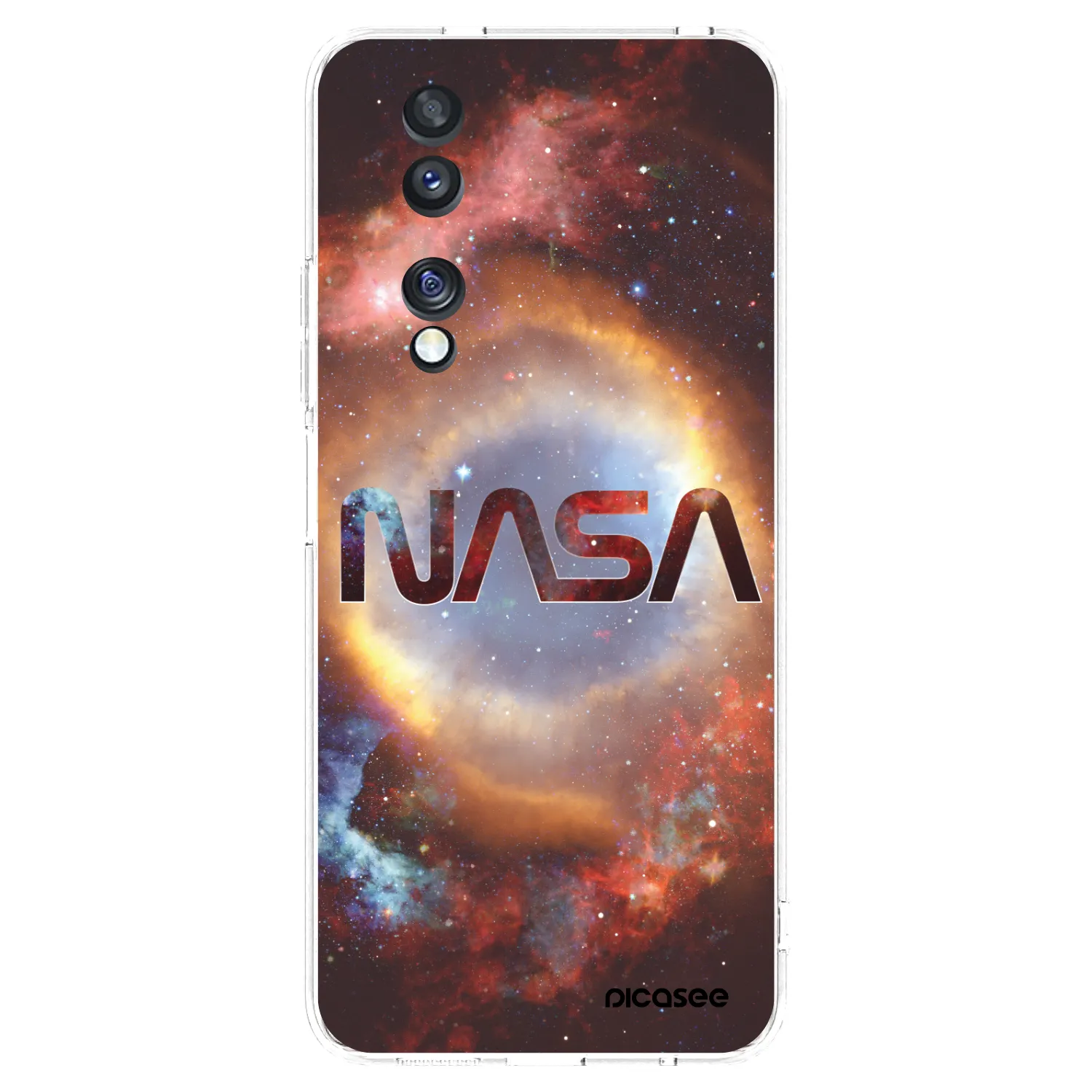 Picasee Honor 70 Hülle - Transparentes Silikon - Nebula