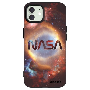 Picasee Apple iPhone 12 Hülle - Schwarzes Silikon - Nebula