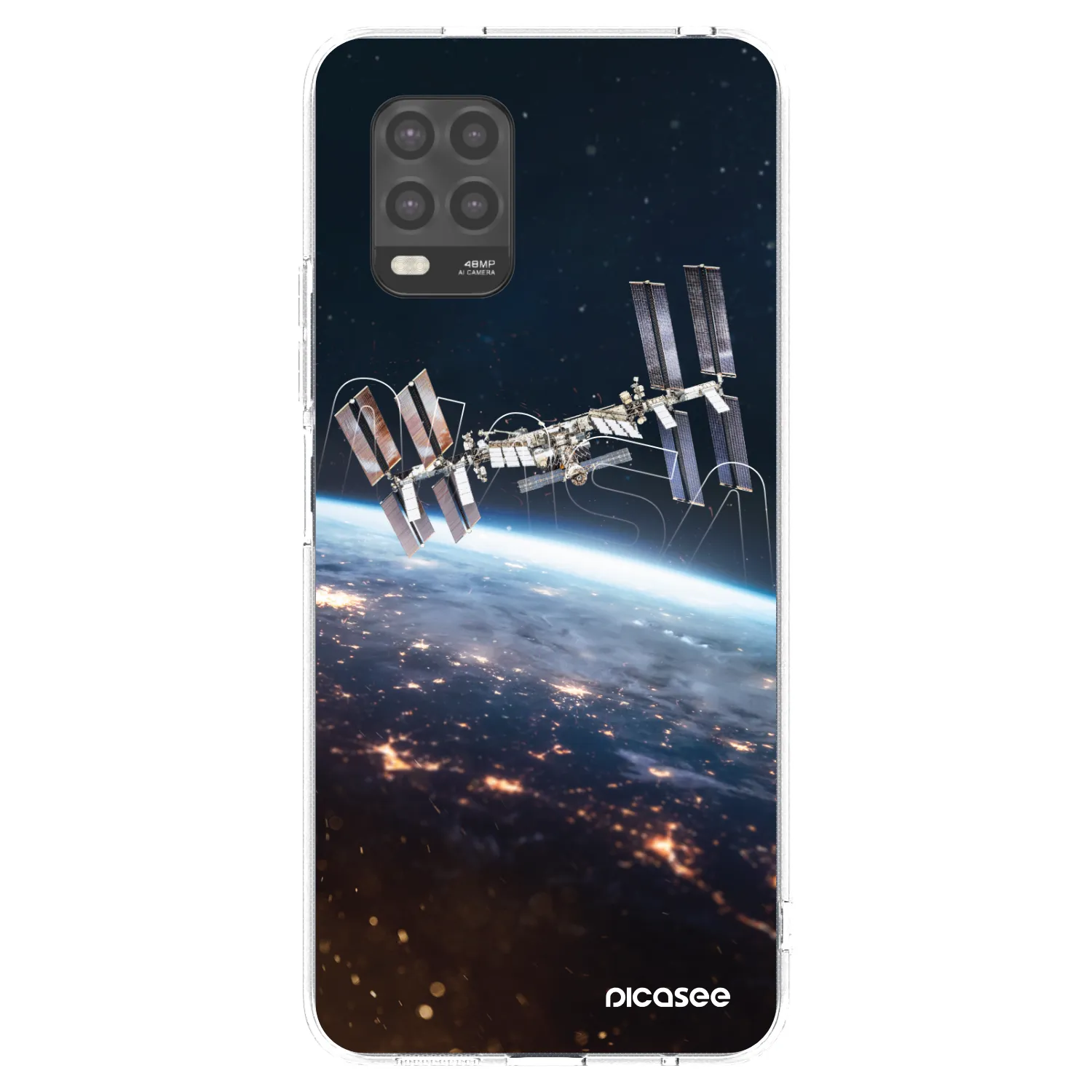 Picasee Xiaomi Mi 10 Lite Hülle - Transparentes Silikon - Station