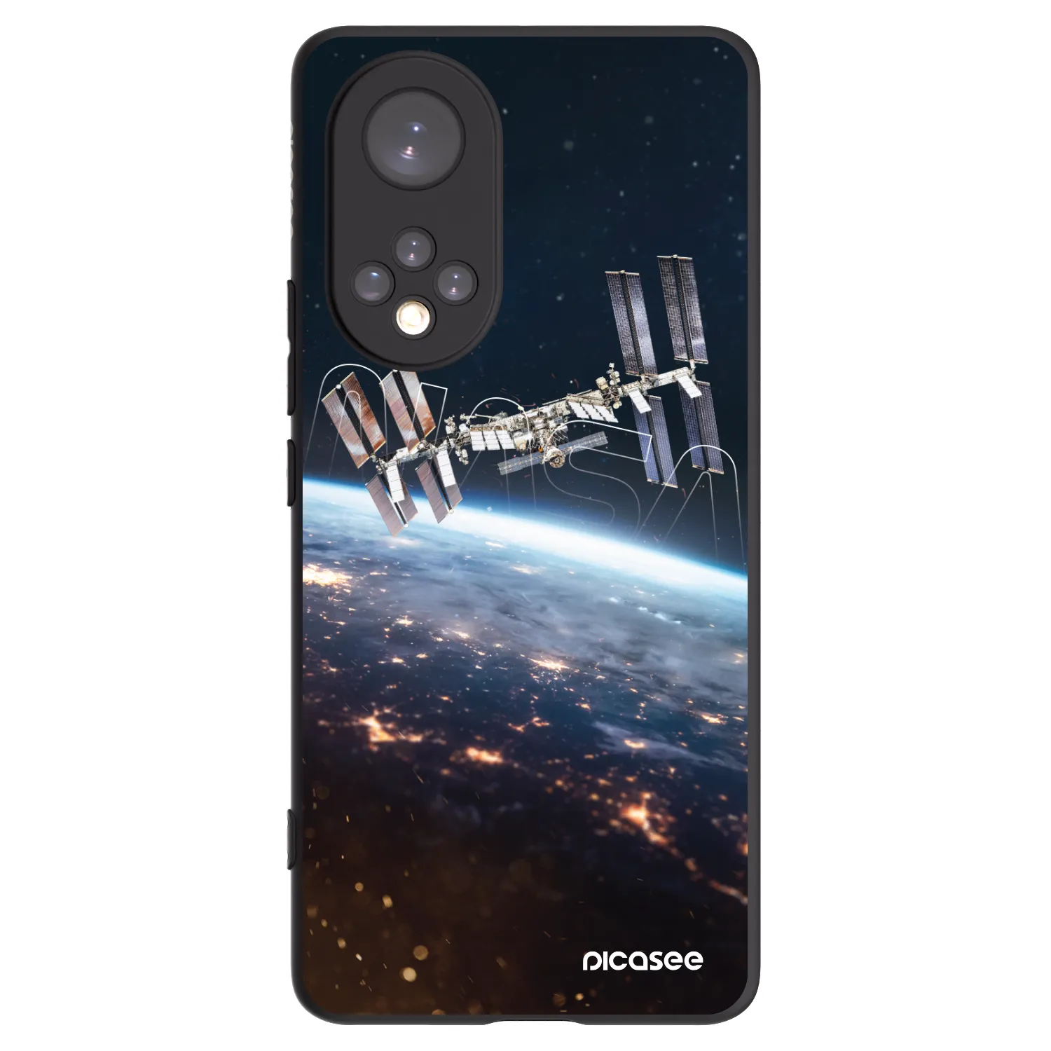 Picasee Huawei Nova 9 Hülle - Schwarzes Silikon - Station