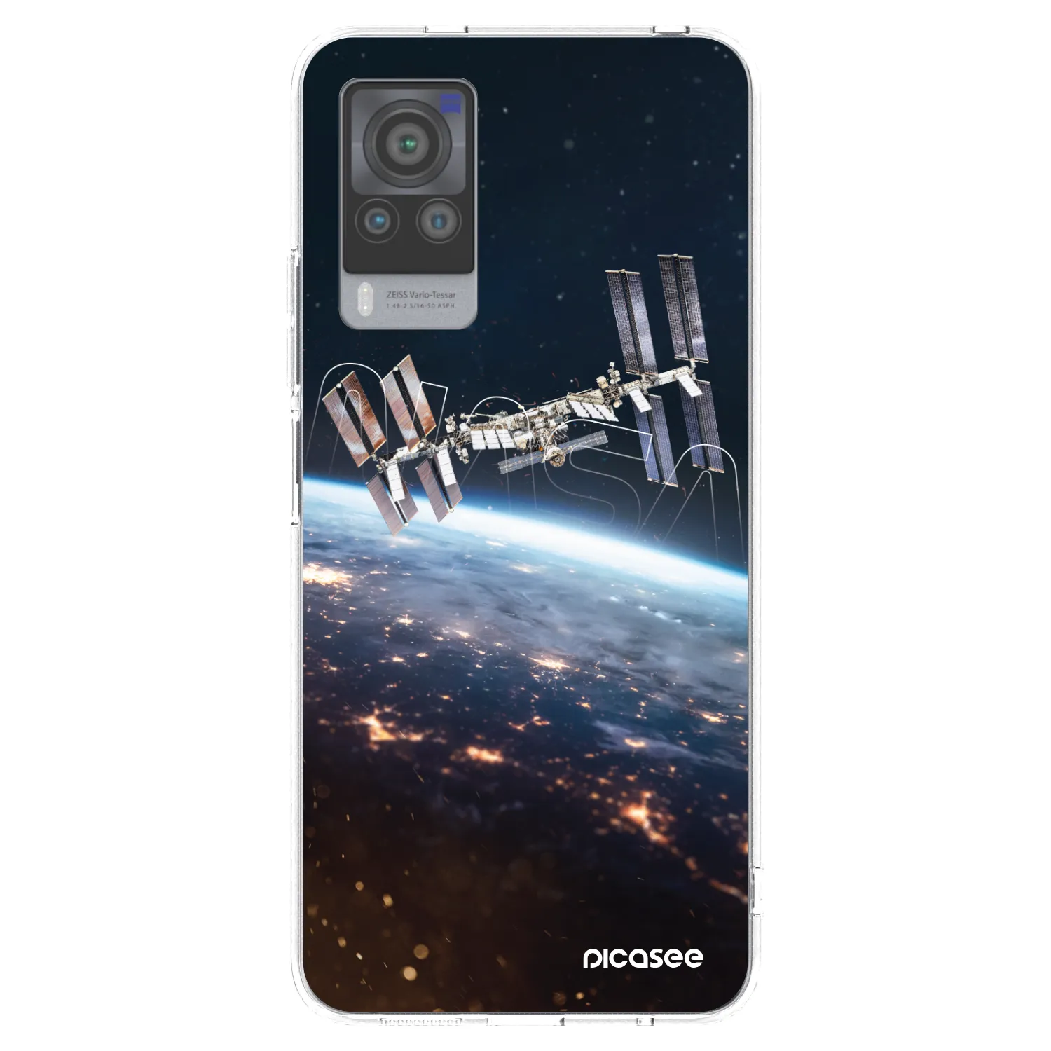 Picasee Vivo X60 Pro 5G Hülle - Transparentes Silikon - Station