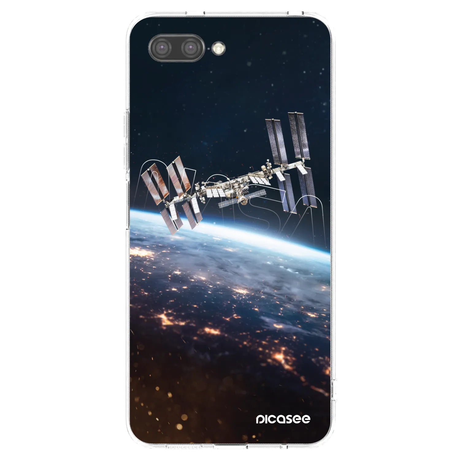 Picasee Honor 10 Hülle - Transparentes Silikon - Station