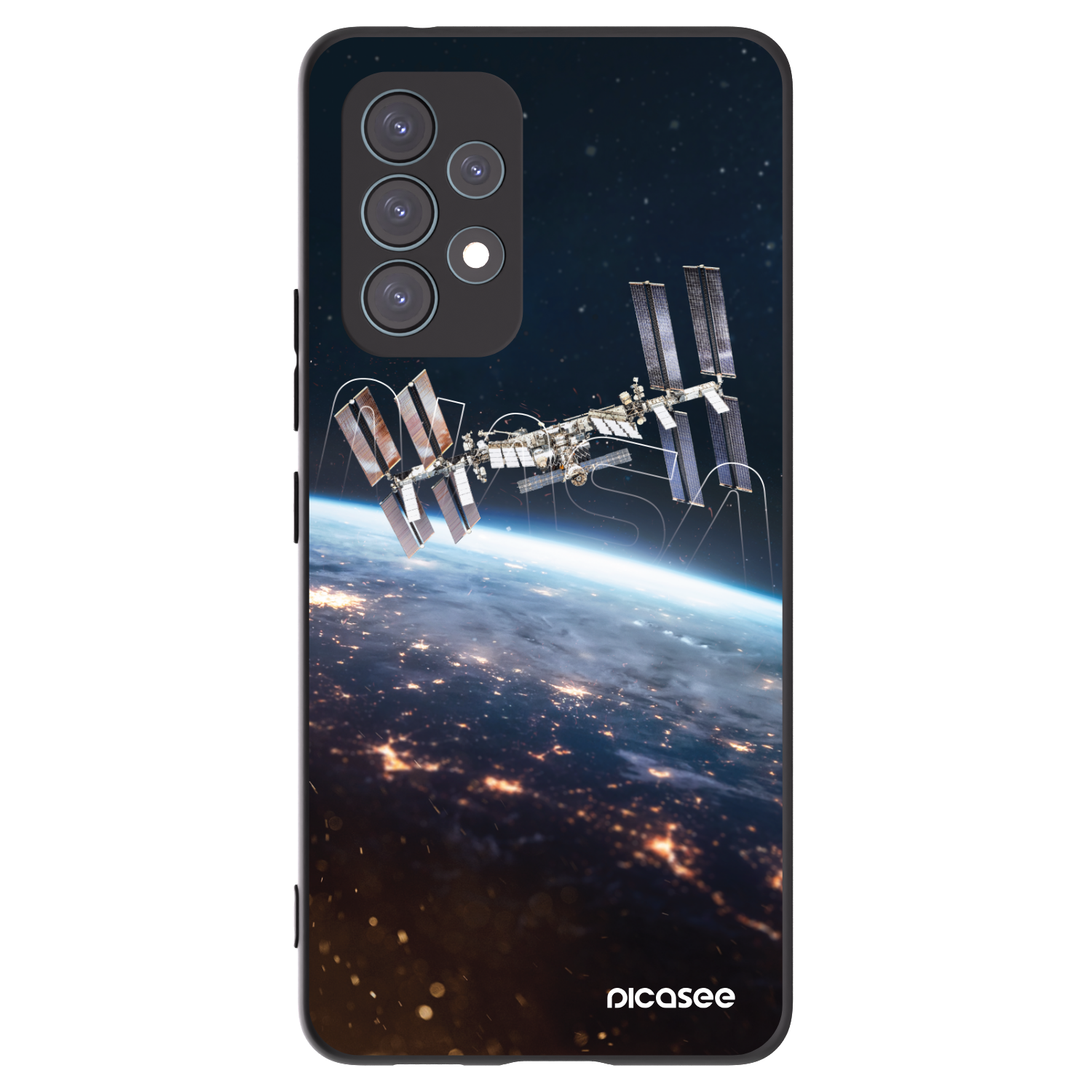 Picasee Samsung Galaxy A53 5G A536 Hülle - Schwarzes Silikon - Station