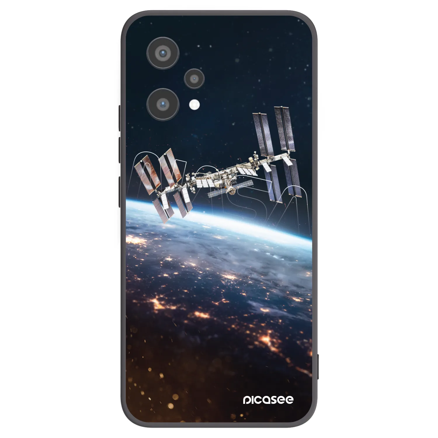 Picasee Realme 9 Pro 5G Hülle - Schwarzes Silikon - Station