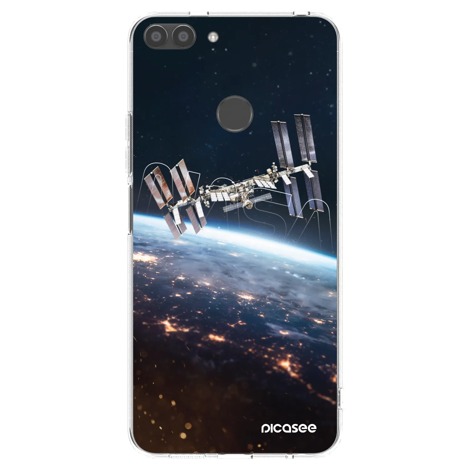 Picasee Huawei P Smart Hülle - Transparentes Silikon - Station