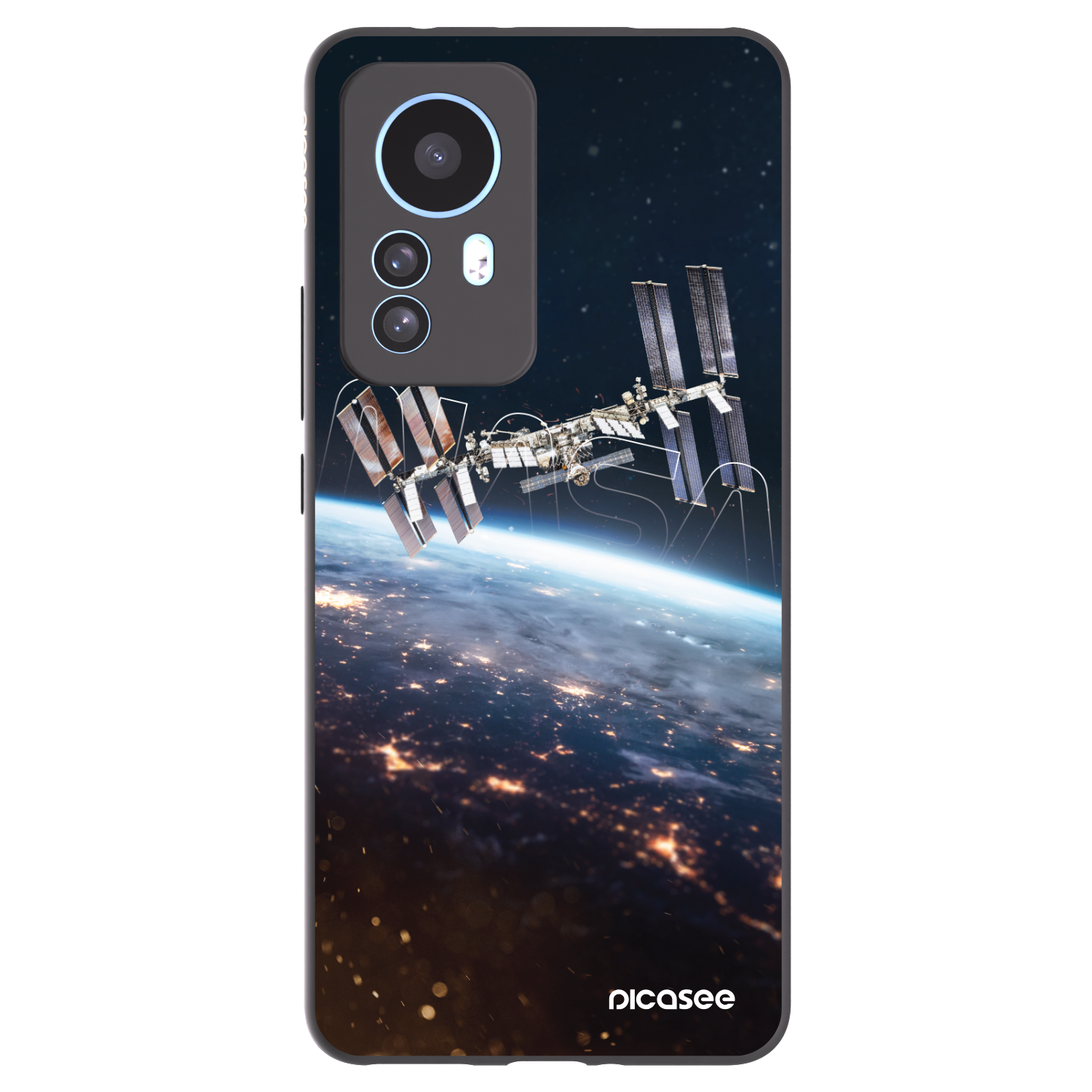 Picasee Xiaomi 12T Pro Hülle - Schwarzes Silikon - Station