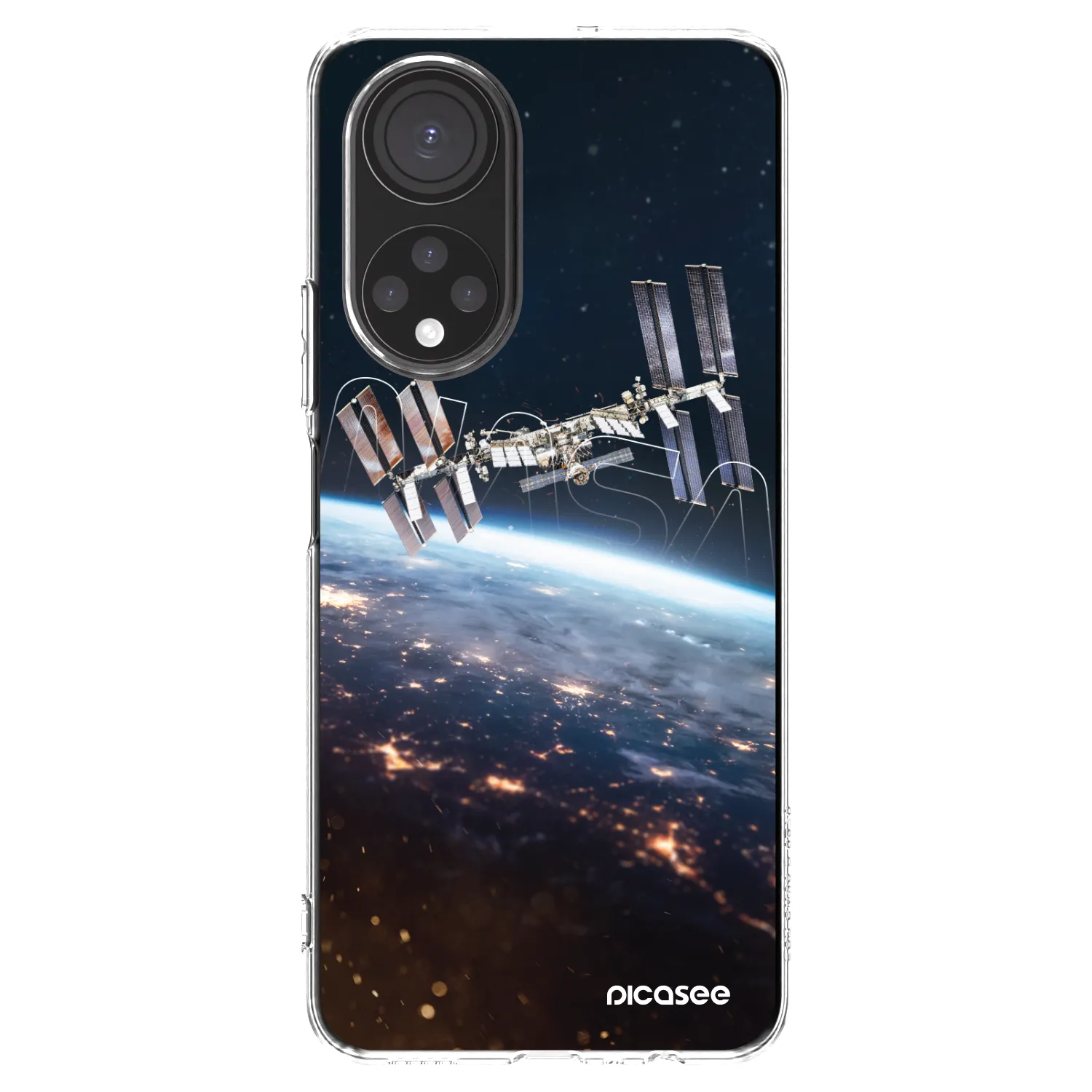 Picasee Honor X7 Hülle - Transparentes Silikon - Station