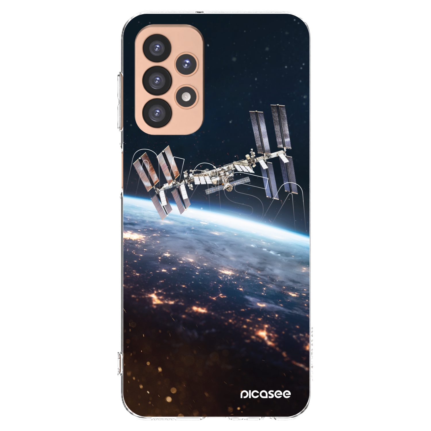 Picasee Samsung Galaxy A23 A236B 5G Hülle - Transparentes Silikon - Station