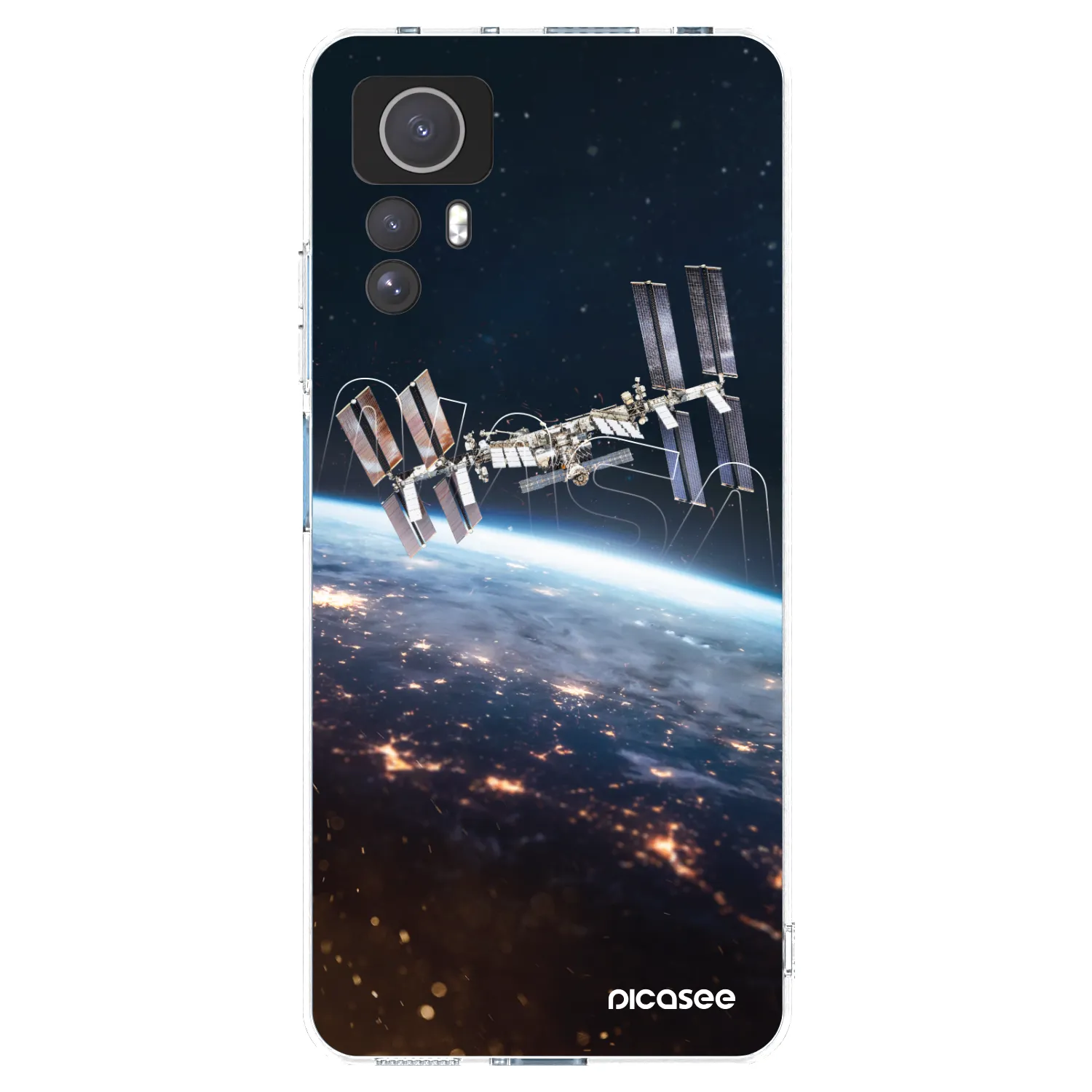 Picasee Xiaomi Redmi Note 12S Hülle - Transparentes Silikon - Station