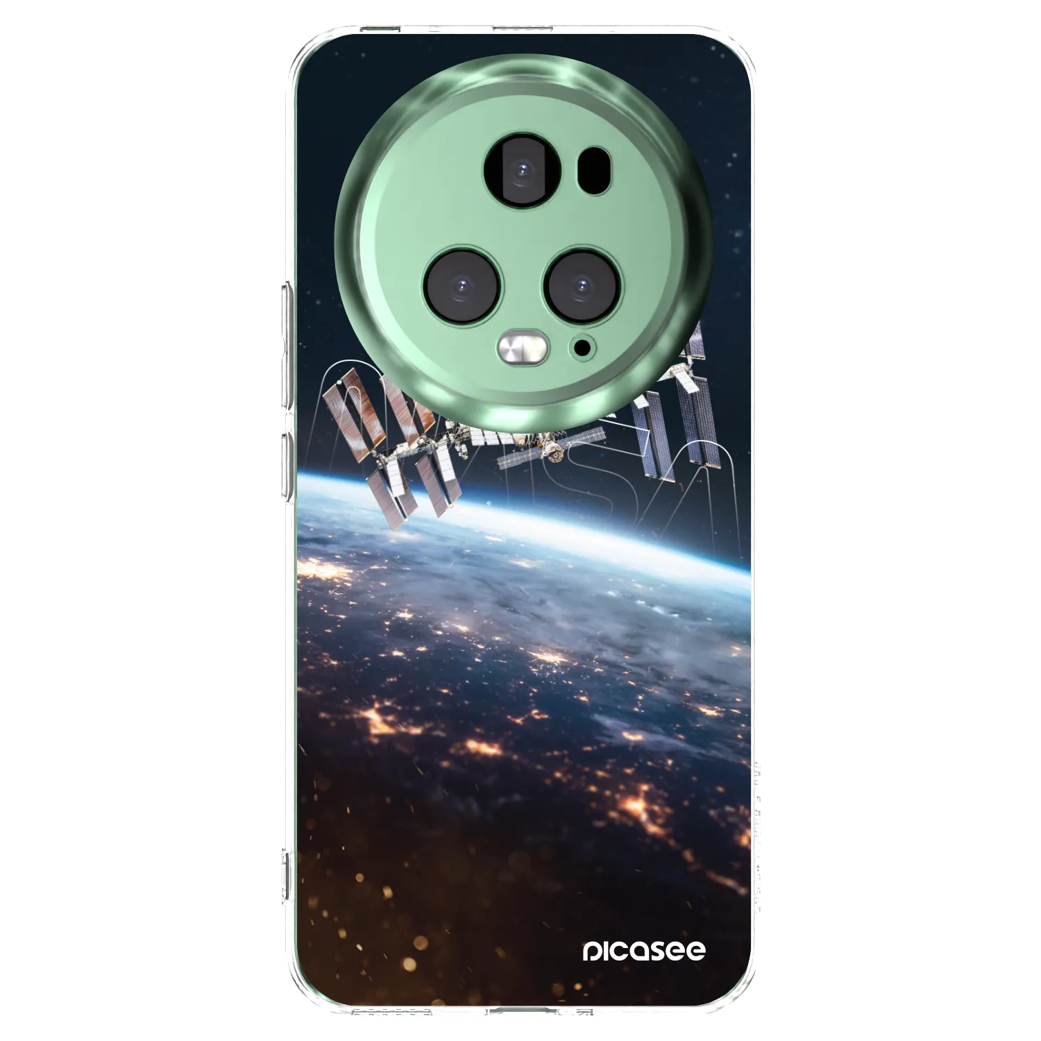 Picasee Honor Magic5 Pro Hülle - Transparentes Silikon - Station