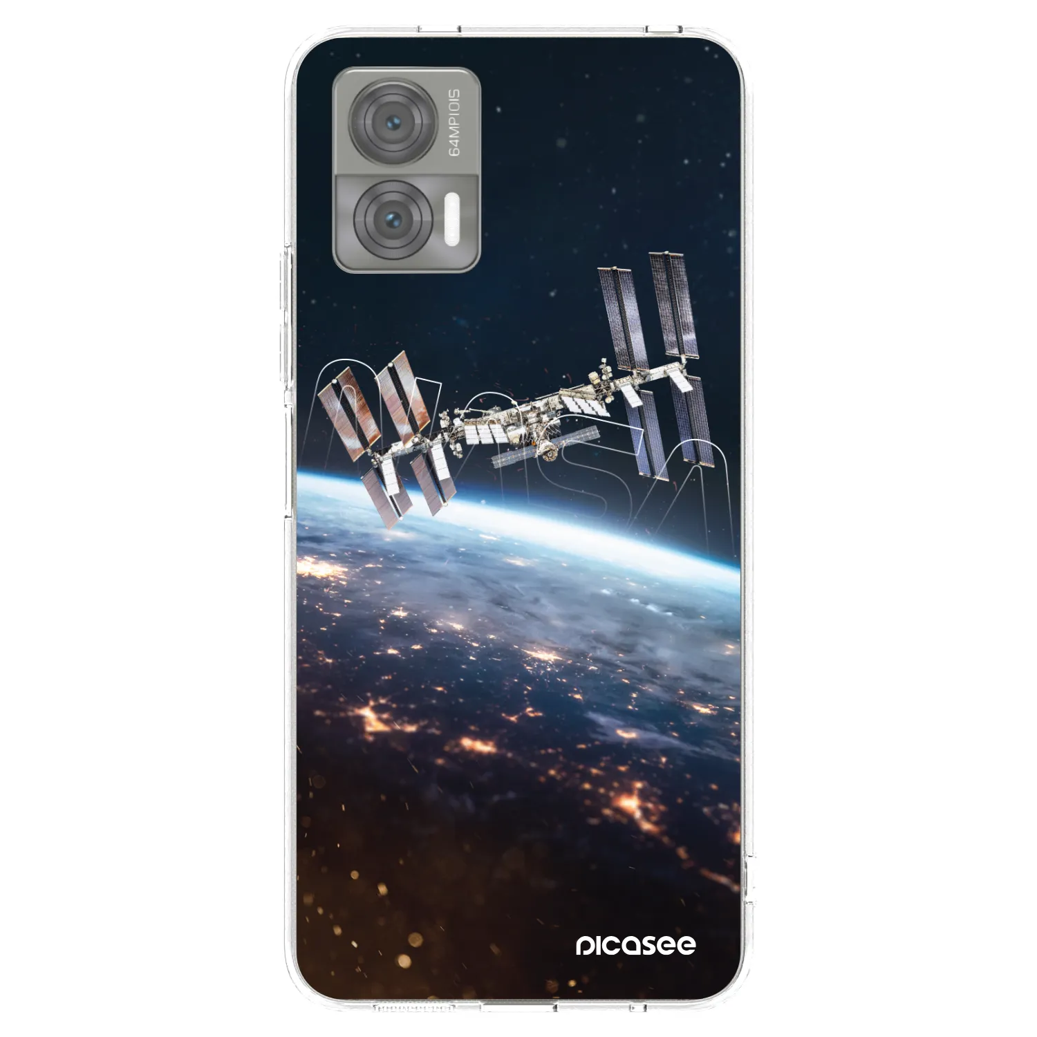 Picasee Motorola Edge 30 Neo Hülle - Transparentes Silikon - Station