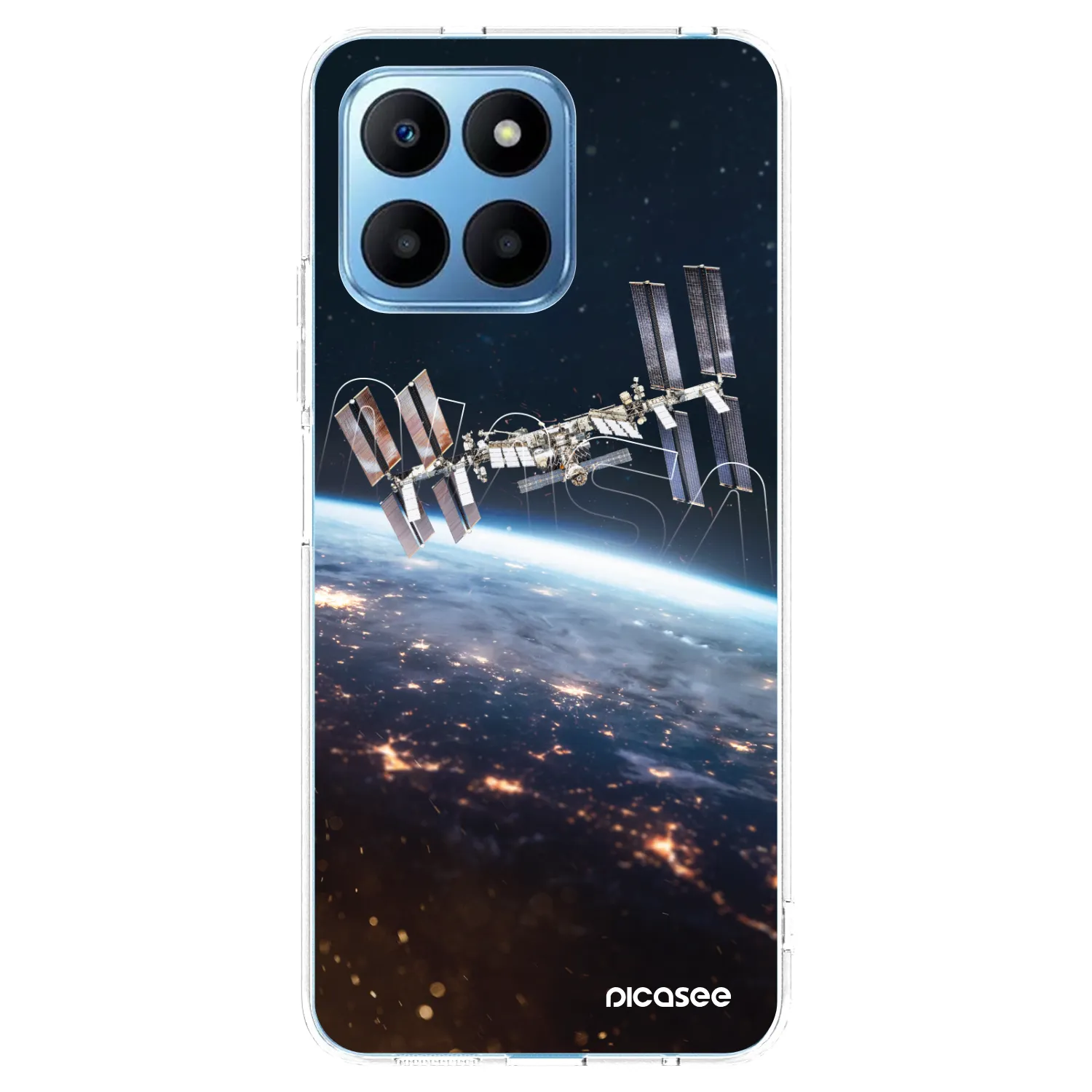 Picasee Honor 70 Lite Hülle - Transparentes Silikon - Station