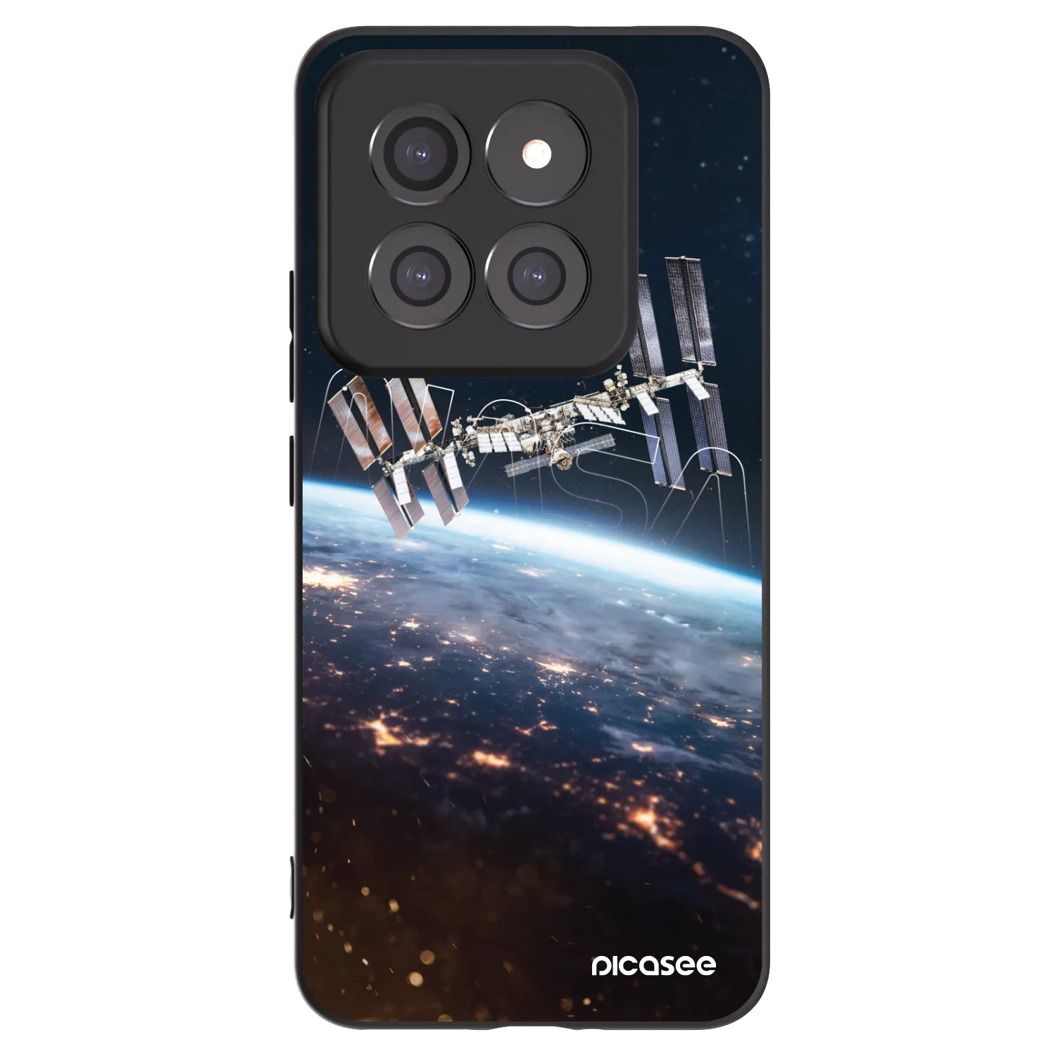 Picasee Xiaomi 14 Pro Hülle - Schwarzes Silikon - Station