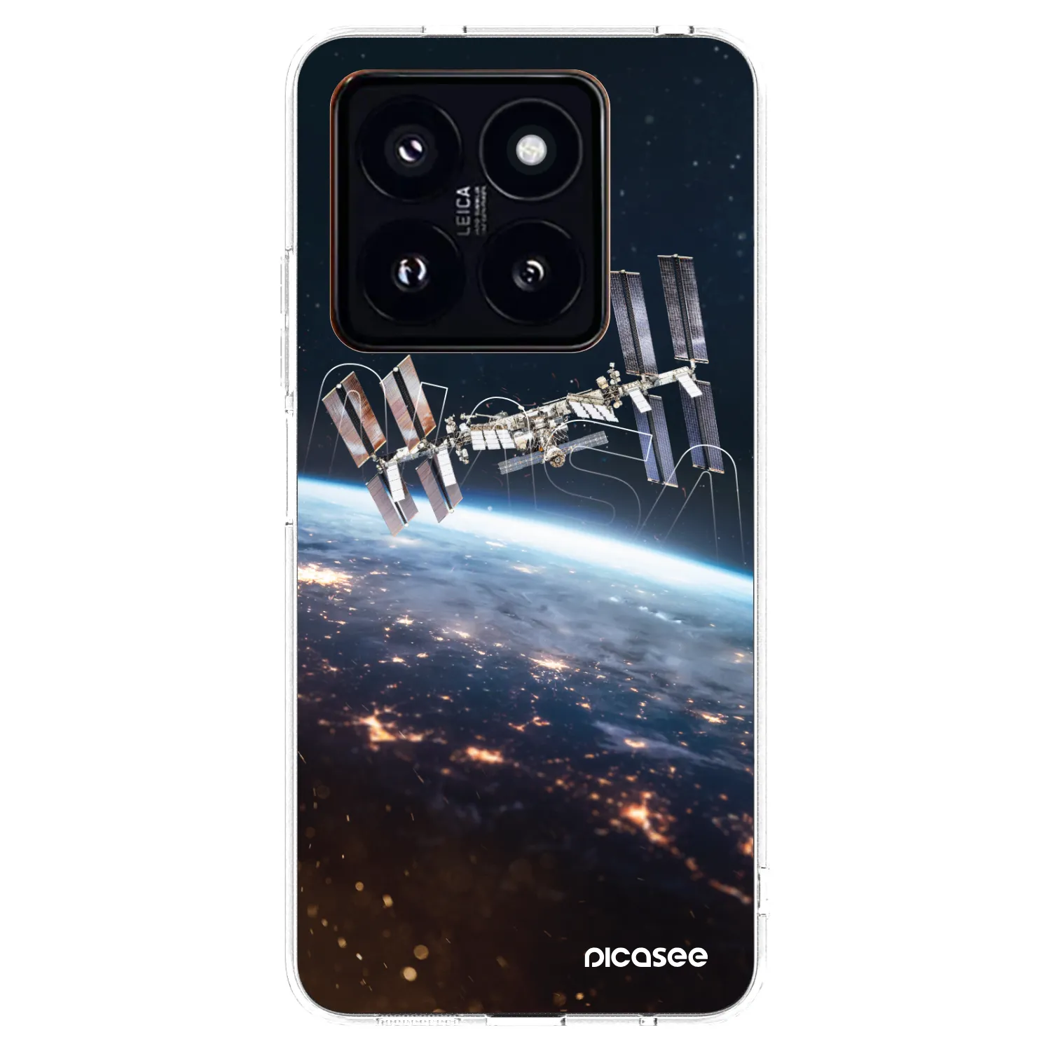 Picasee Xiaomi 14 Pro Hülle - Transparentes Silikon - Station