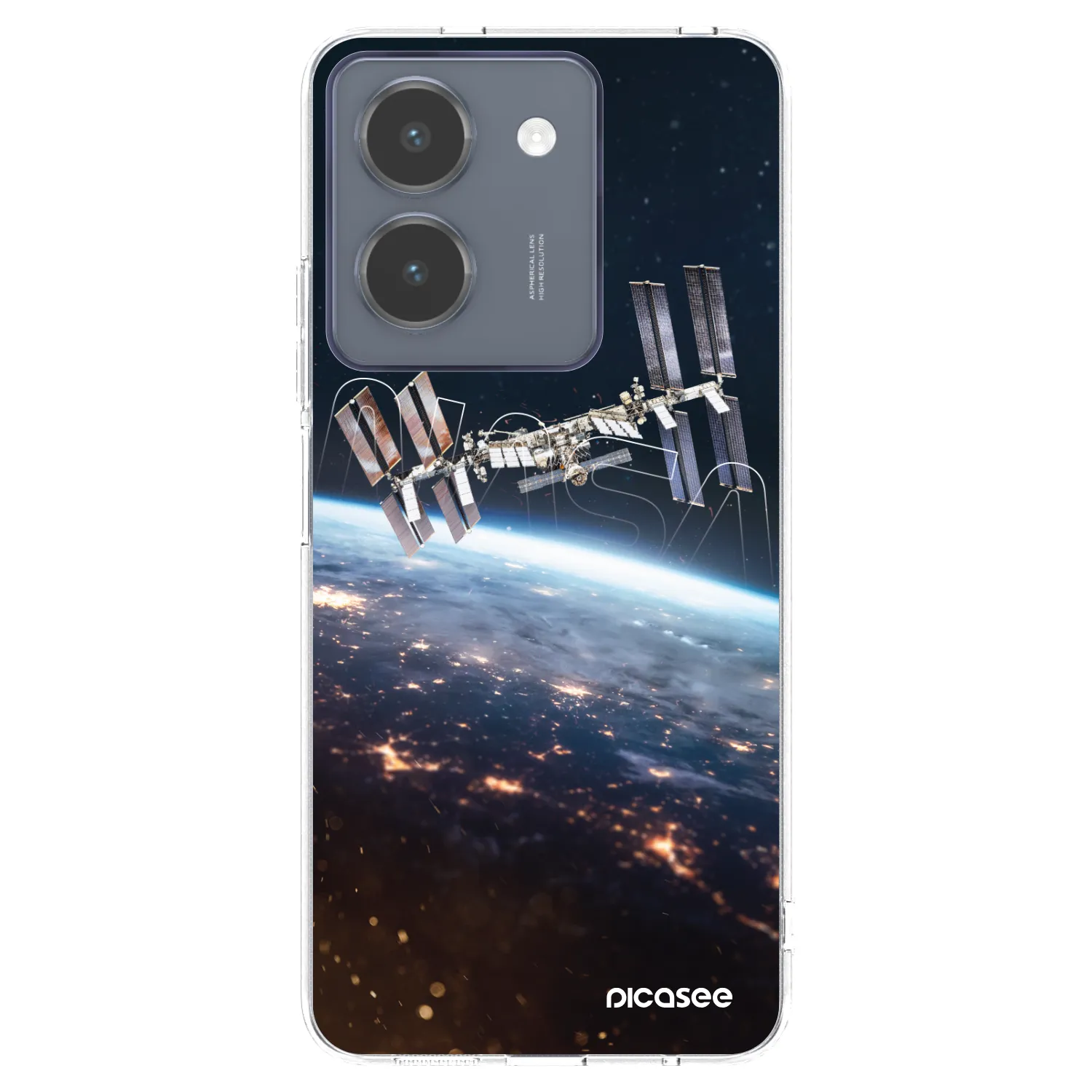 Picasee Vivo Y36 4G Hülle - Transparentes Silikon - Station