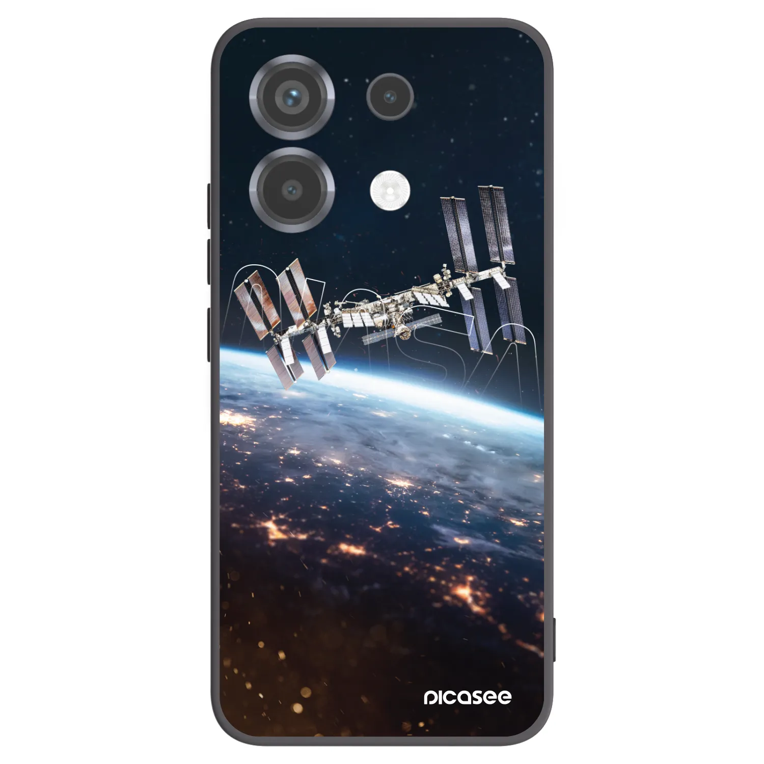 Picasee Xiaomi Poco X6 Hülle - Schwarzes Silikon - Station