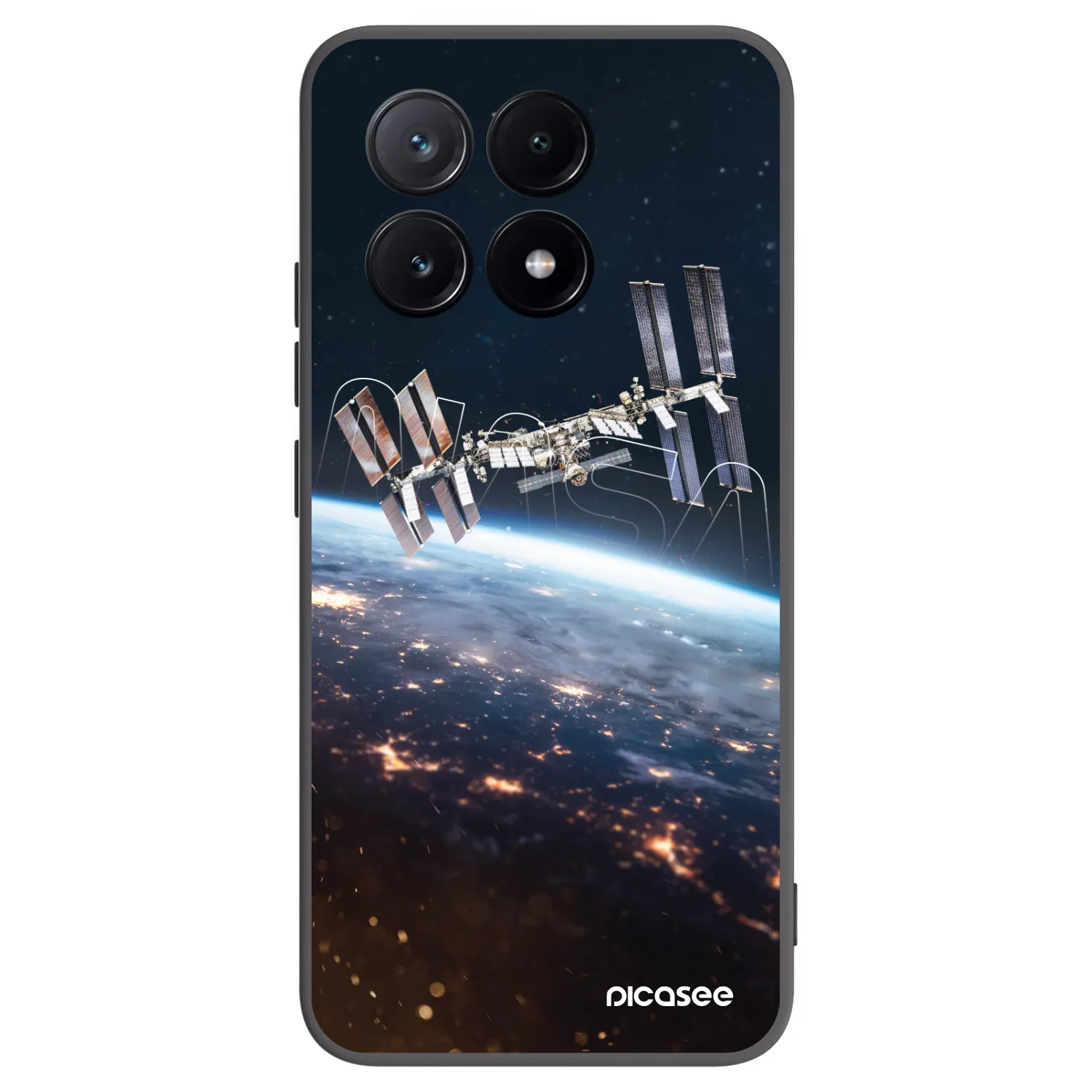 Picasee Xiaomi Poco X6 Pro Hülle - Schwarzes Silikon - Station