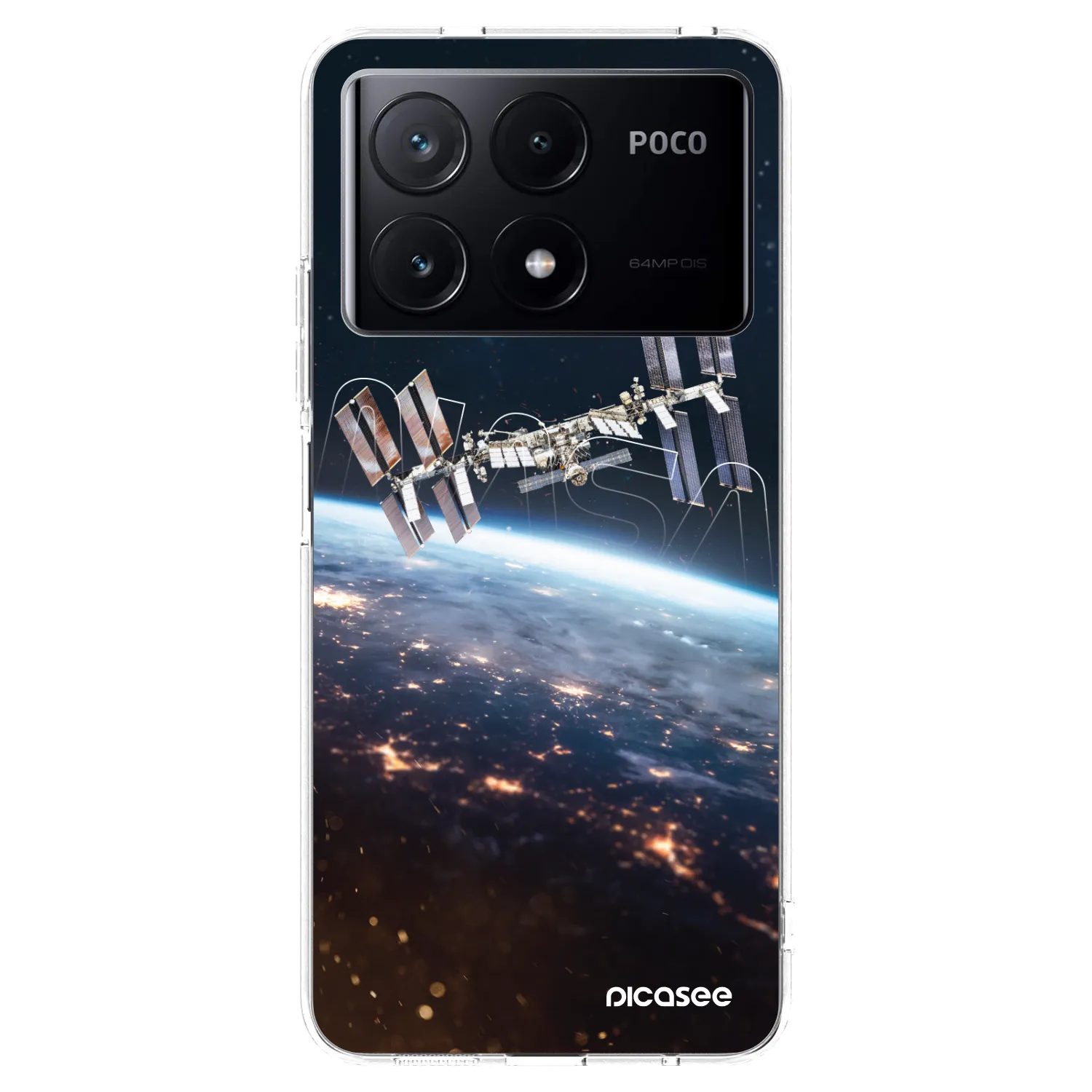 Picasee Xiaomi Poco X6 Pro Hülle - Transparentes Silikon - Station