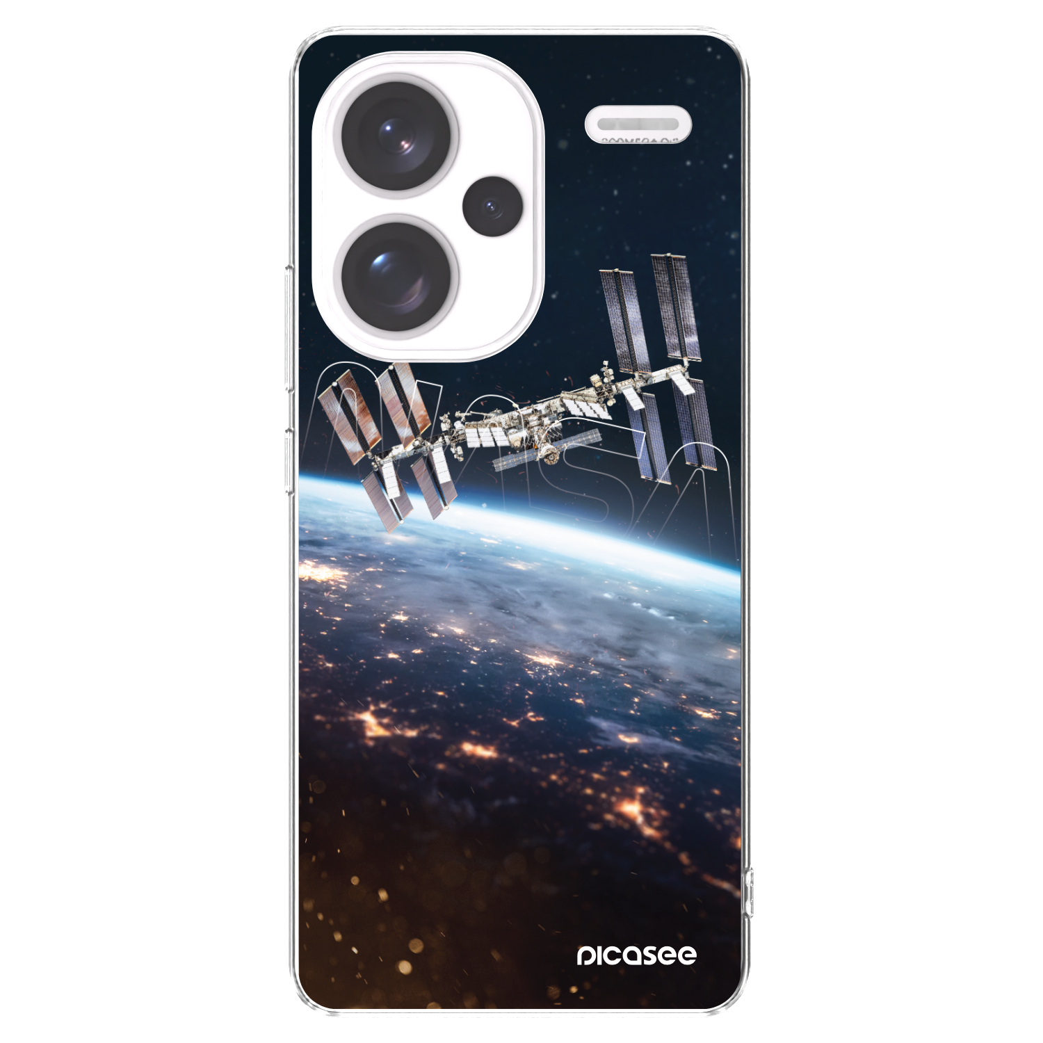 Picasee Xiaomi Redmi Note 13 Pro+ 5G Hülle - Transparentes Silikon - Station