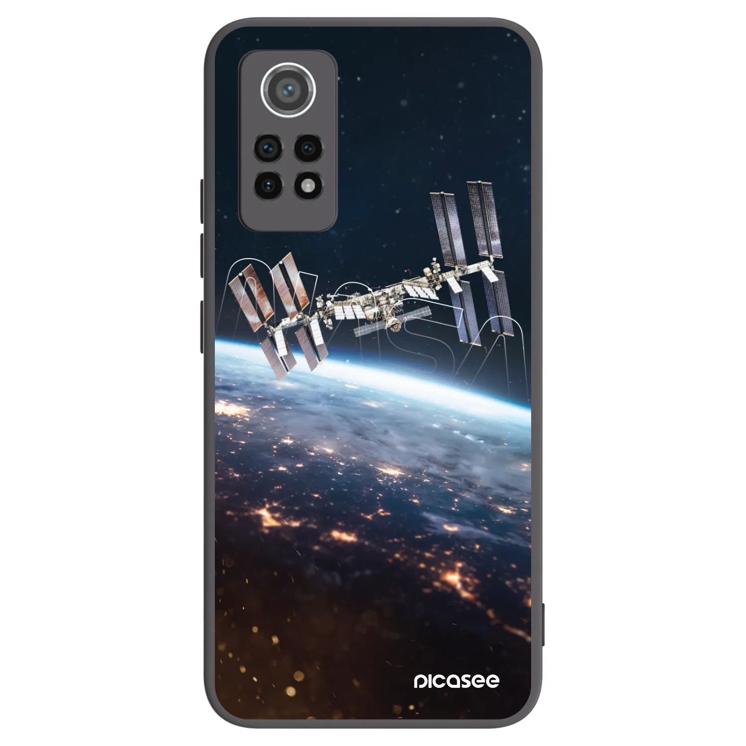 Picasee Xiaomi Redmi Note 12 Pro 4G Hülle - Schwarzes Silikon - Station
