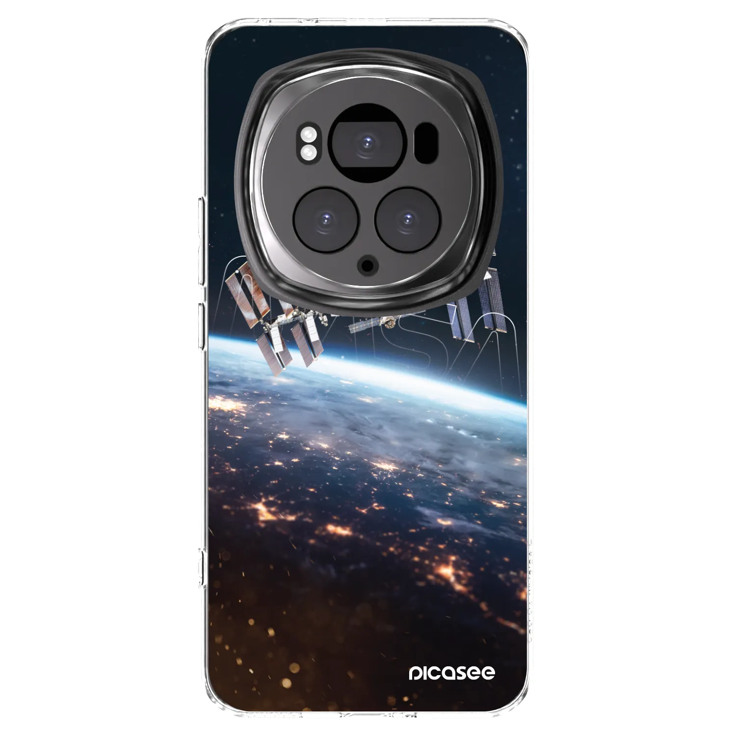 Picasee Honor Magic6 Pro Hülle - Transparentes Silikon - Station