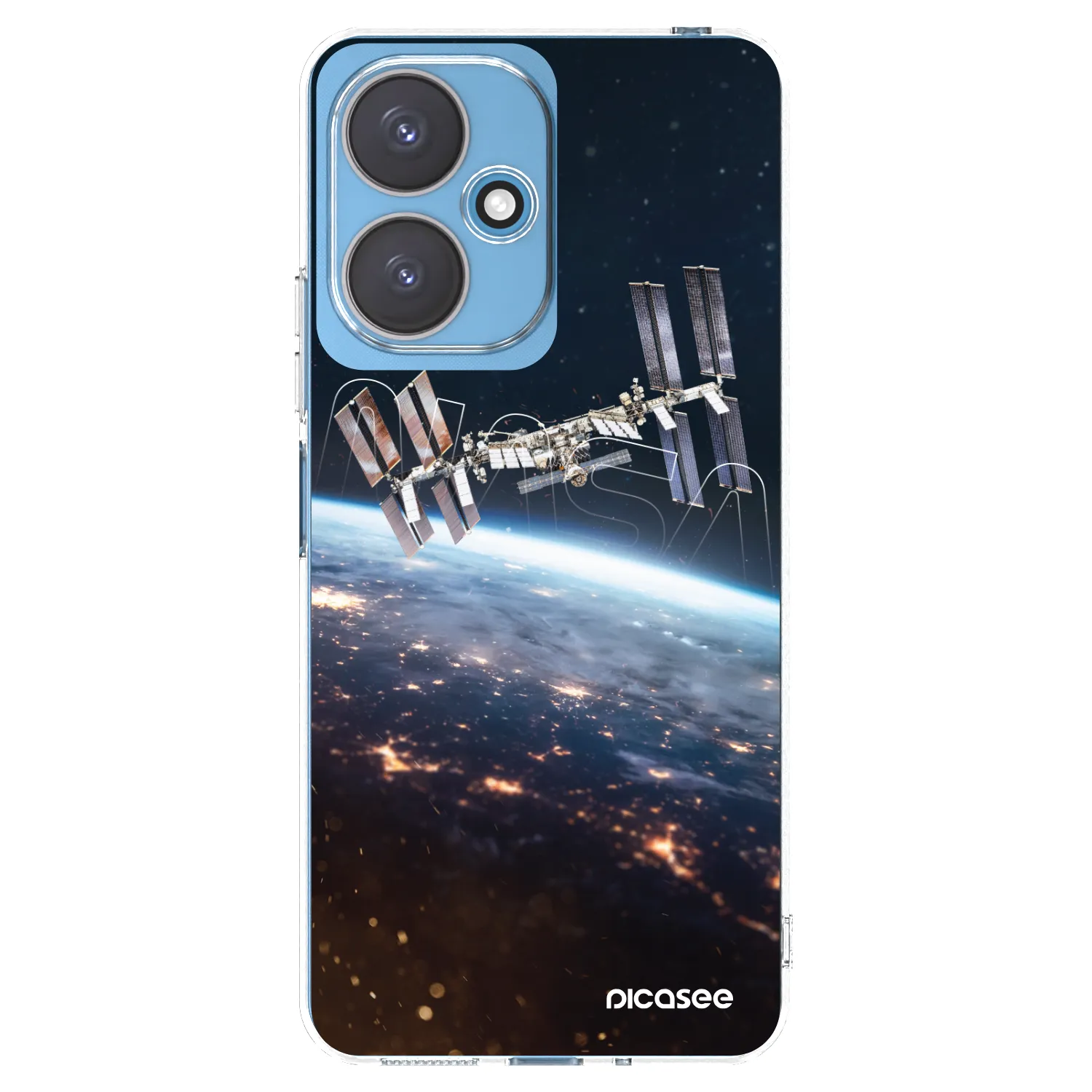 Picasee Xiaomi Redmi 13C 5G Hülle - Transparentes Silikon - Station