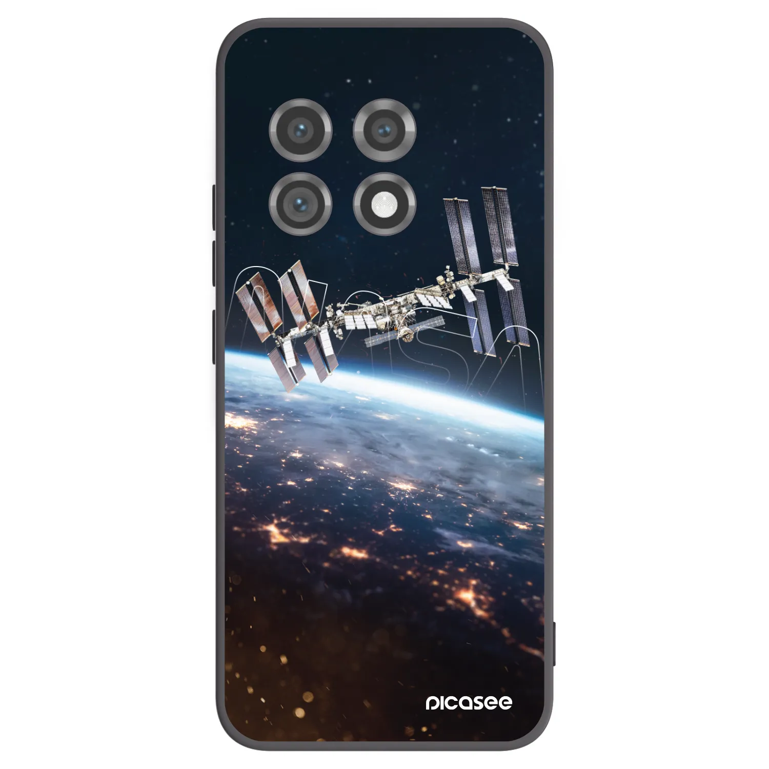 Picasee OnePlus 11 5G Hülle - Schwarzes Silikon - Station