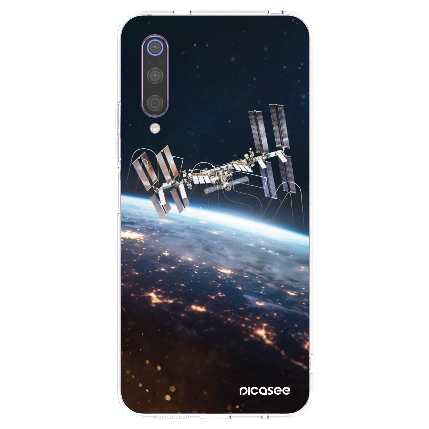 Picasee Xiaomi Mi 9 Hülle - Transparentes Silikon - Station