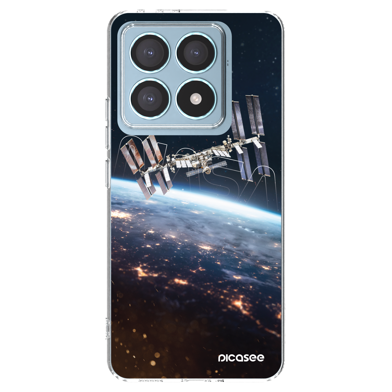 Picasee Xiaomi 14T Pro Hülle - Transparentes Silikon - Station