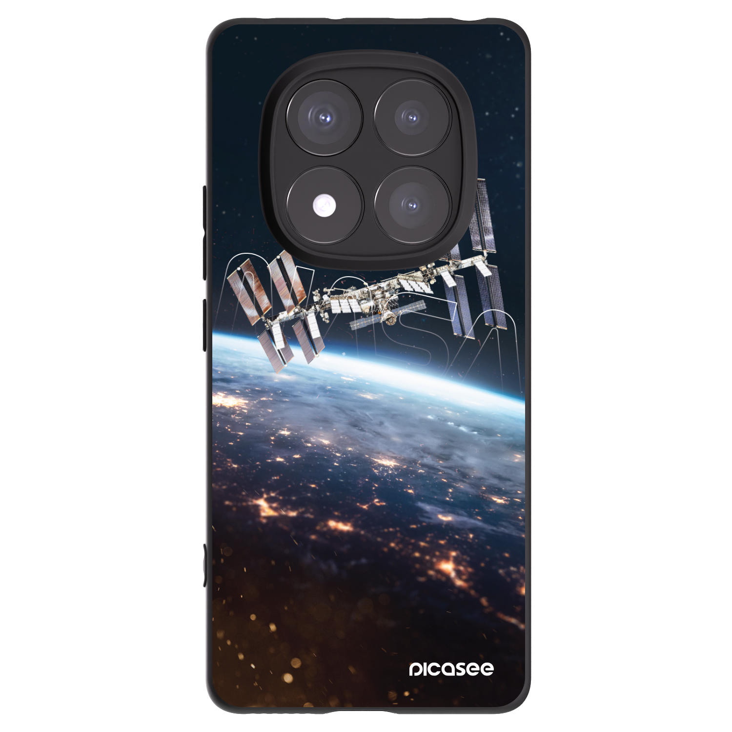 Picasee Xiaomi Redmi Note 14 Pro 5G Hülle - Schwarzes Silikon - Station