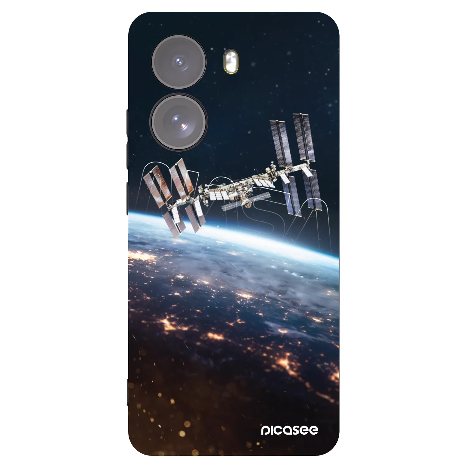 Picasee Xiaomi Poco X7 Hülle - Schwarzes Silikon - Station
