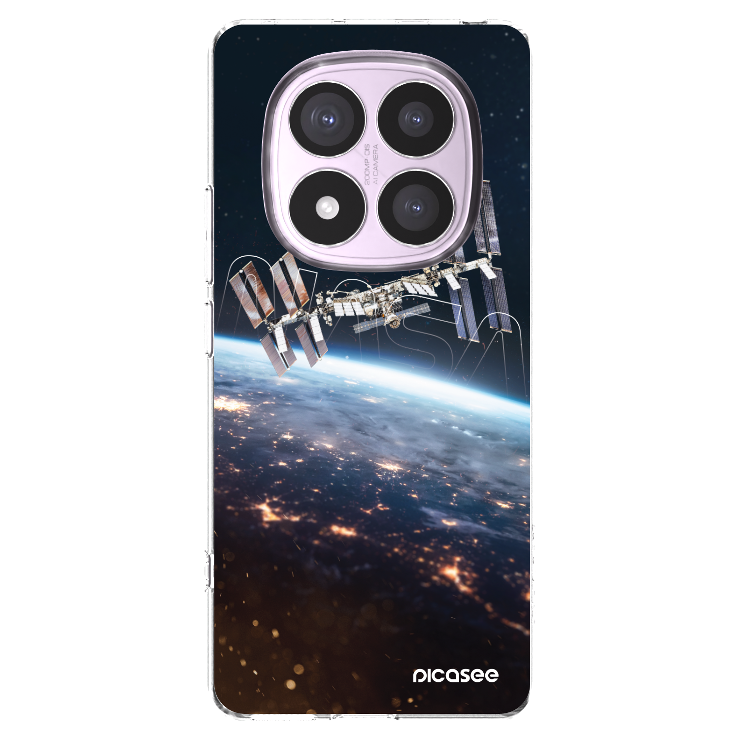 Picasee Xiaomi Redmi Note 14 Pro 4G Hülle - Transparentes Silikon - Station