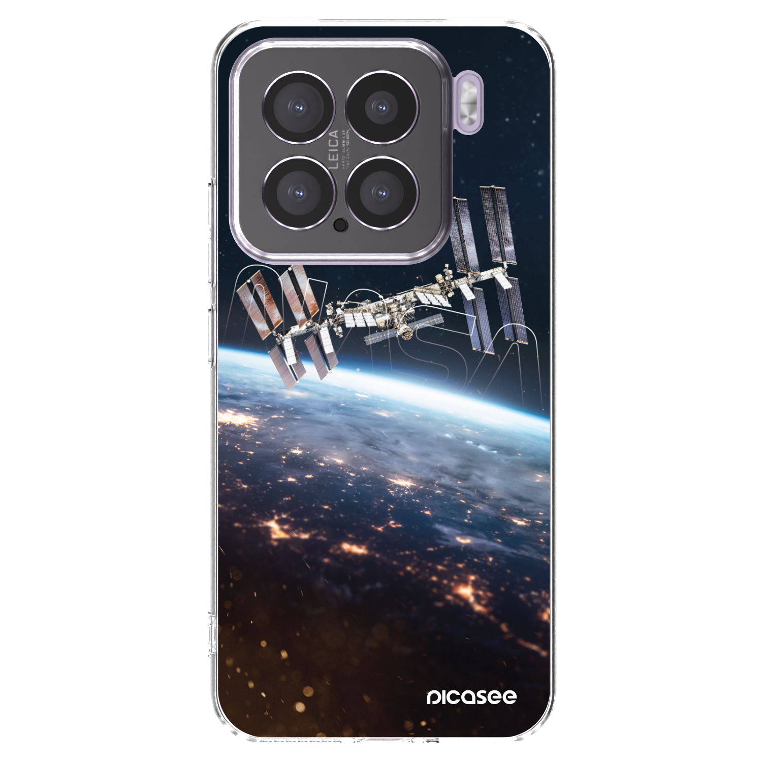 Picasee Xiaomi 15 Hülle - Transparentes Silikon - Station