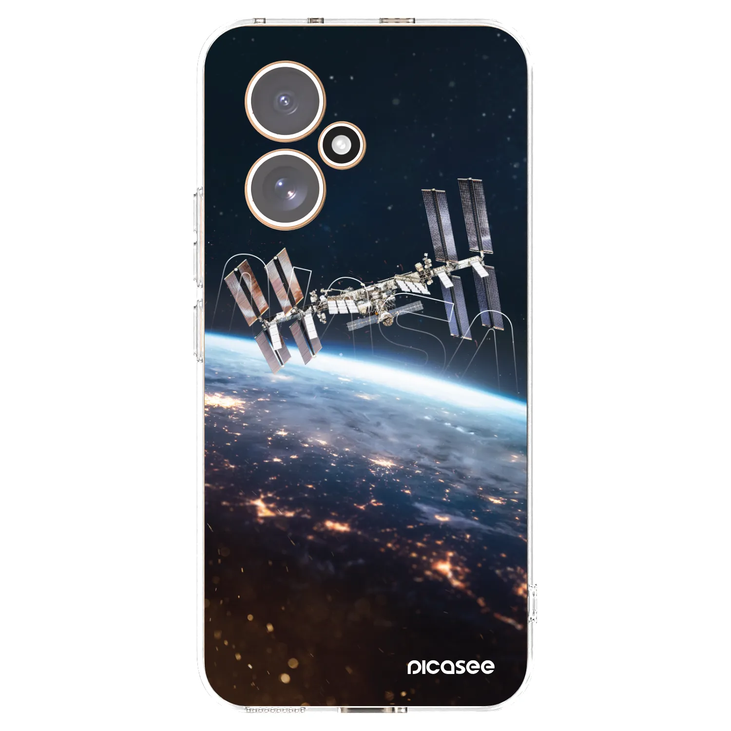 Picasee Honor 400 5G Hülle - Transparentes Silikon - Station