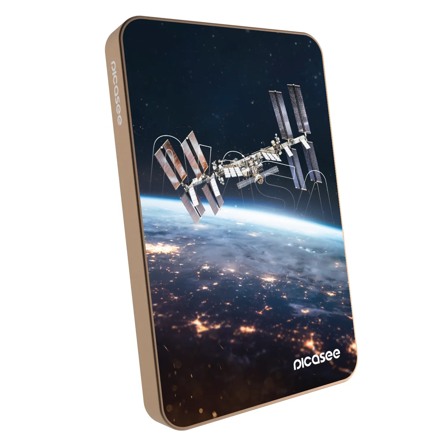 Picasee Powerbank mit MagSafe 5 000 mAh Golden - Station