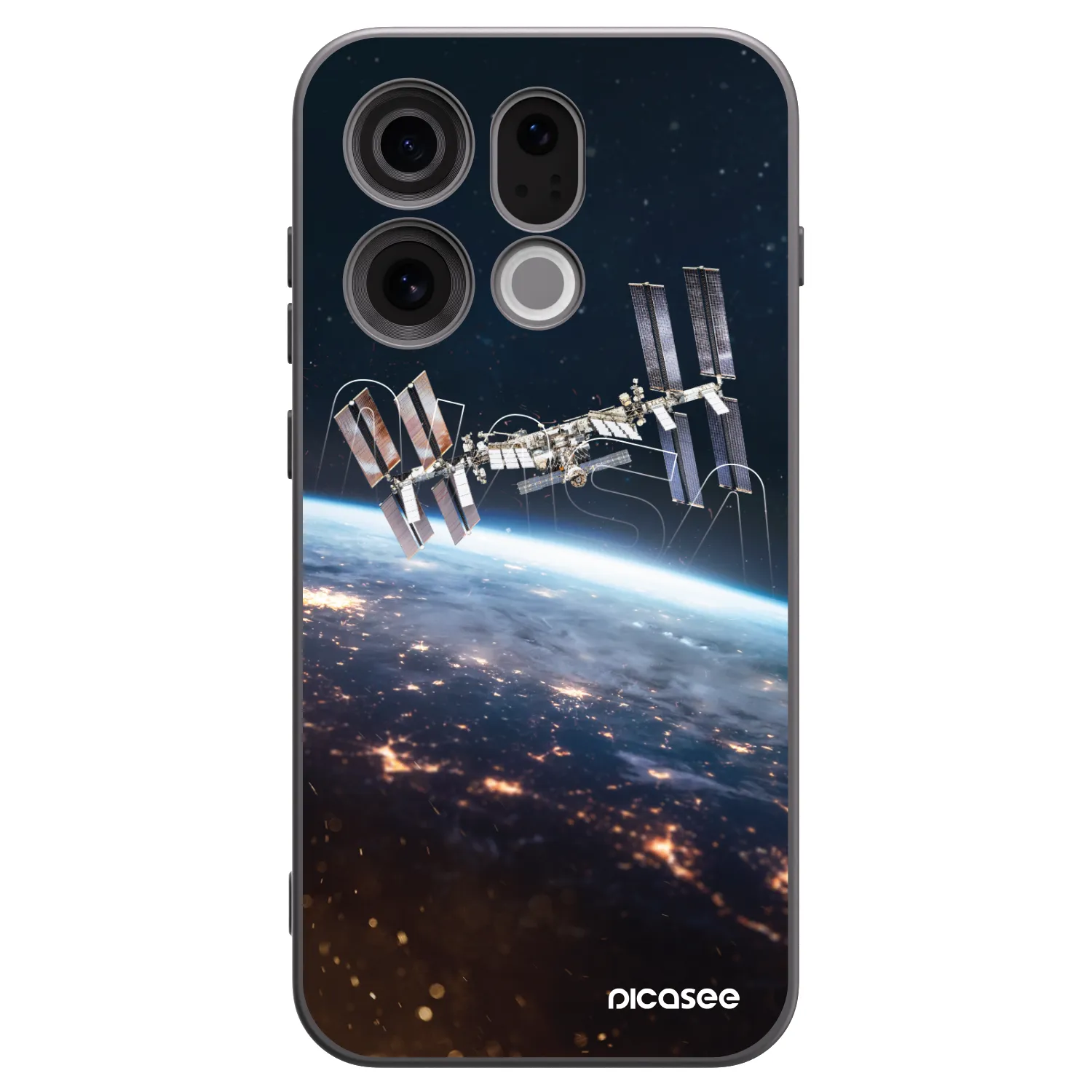 Picasee OPPO Find X9 Hülle - Schwarzes Silikon - Station