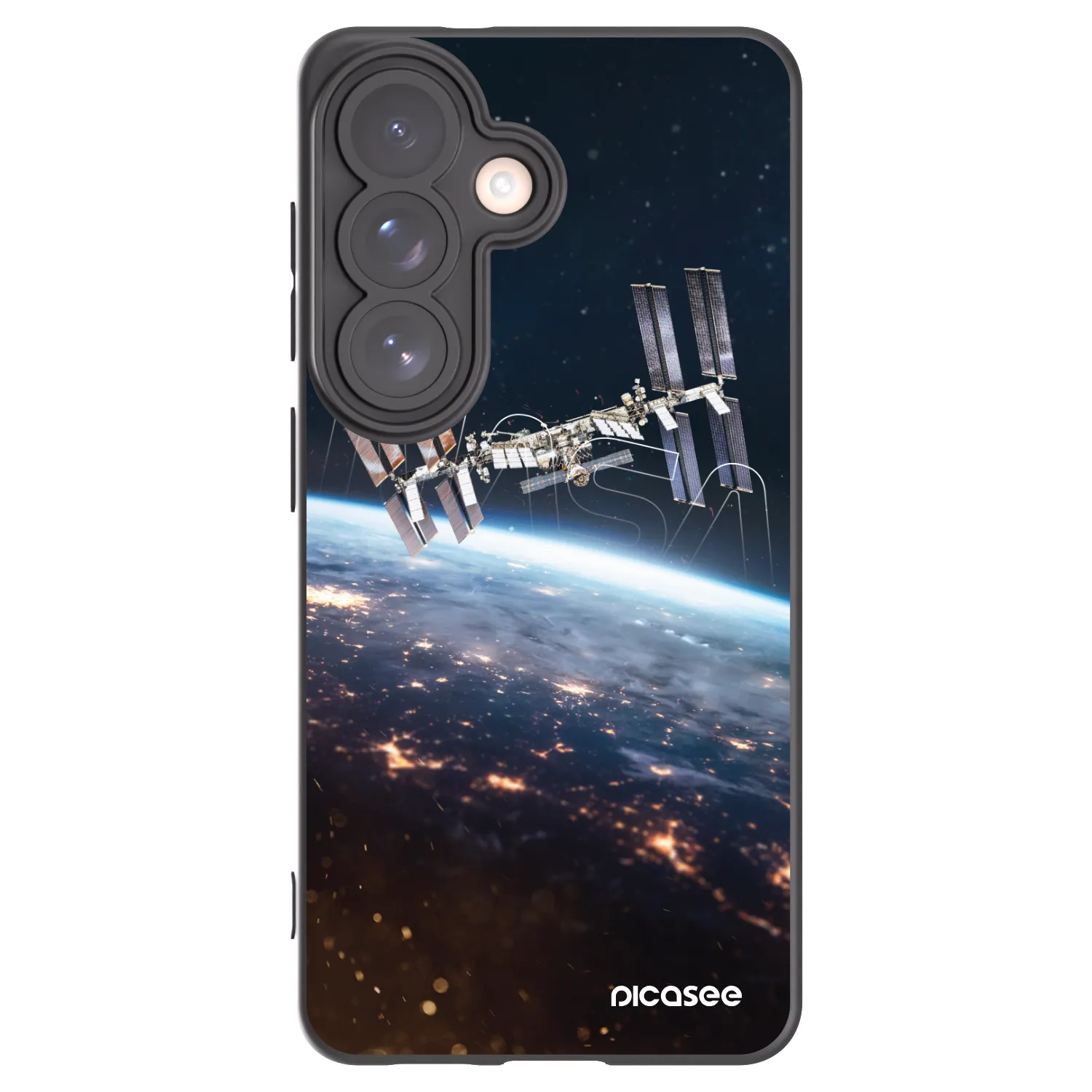 Picasee Samsung Galaxy S26 Hülle - Schwarzes Silikon - Station