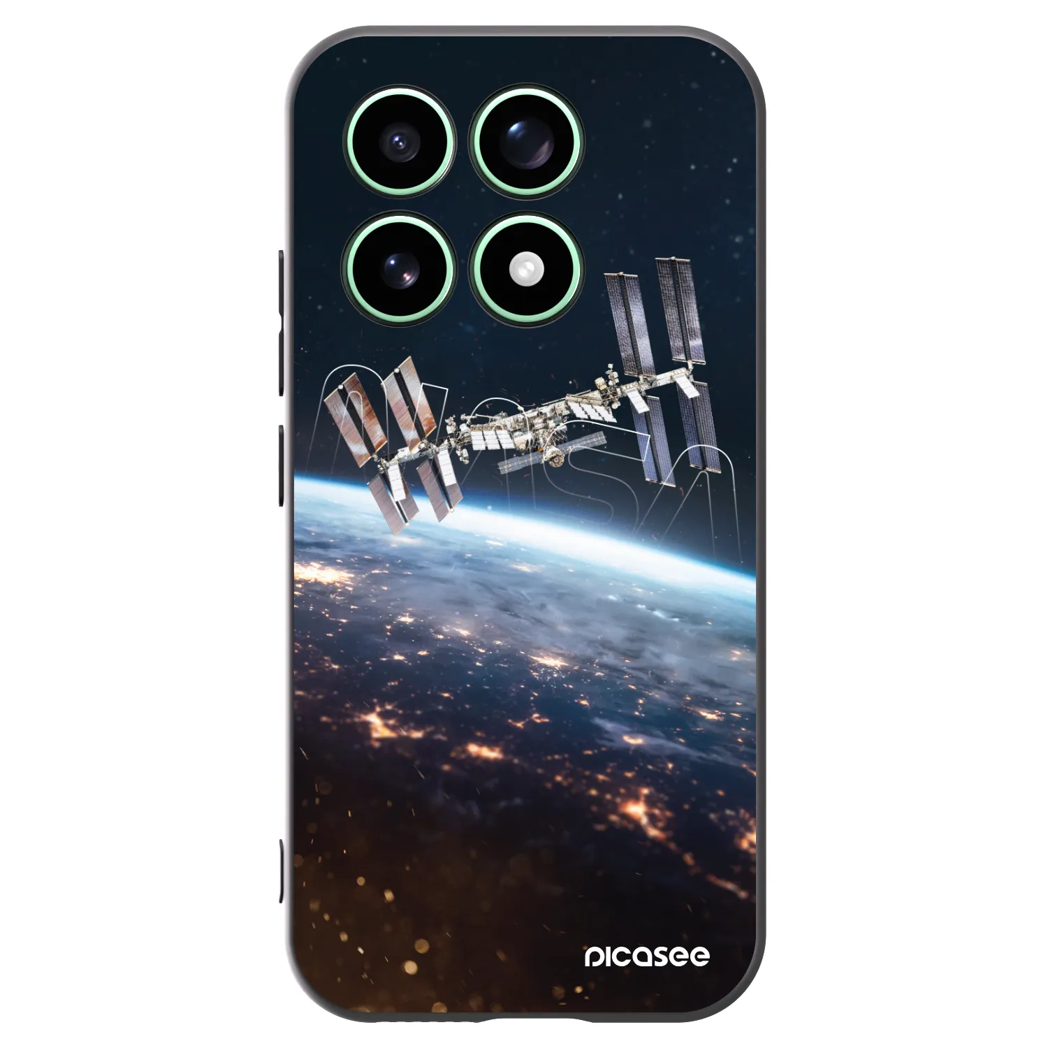 Picasee Xiaomi 17 Hülle - Schwarzes Silikon - Station