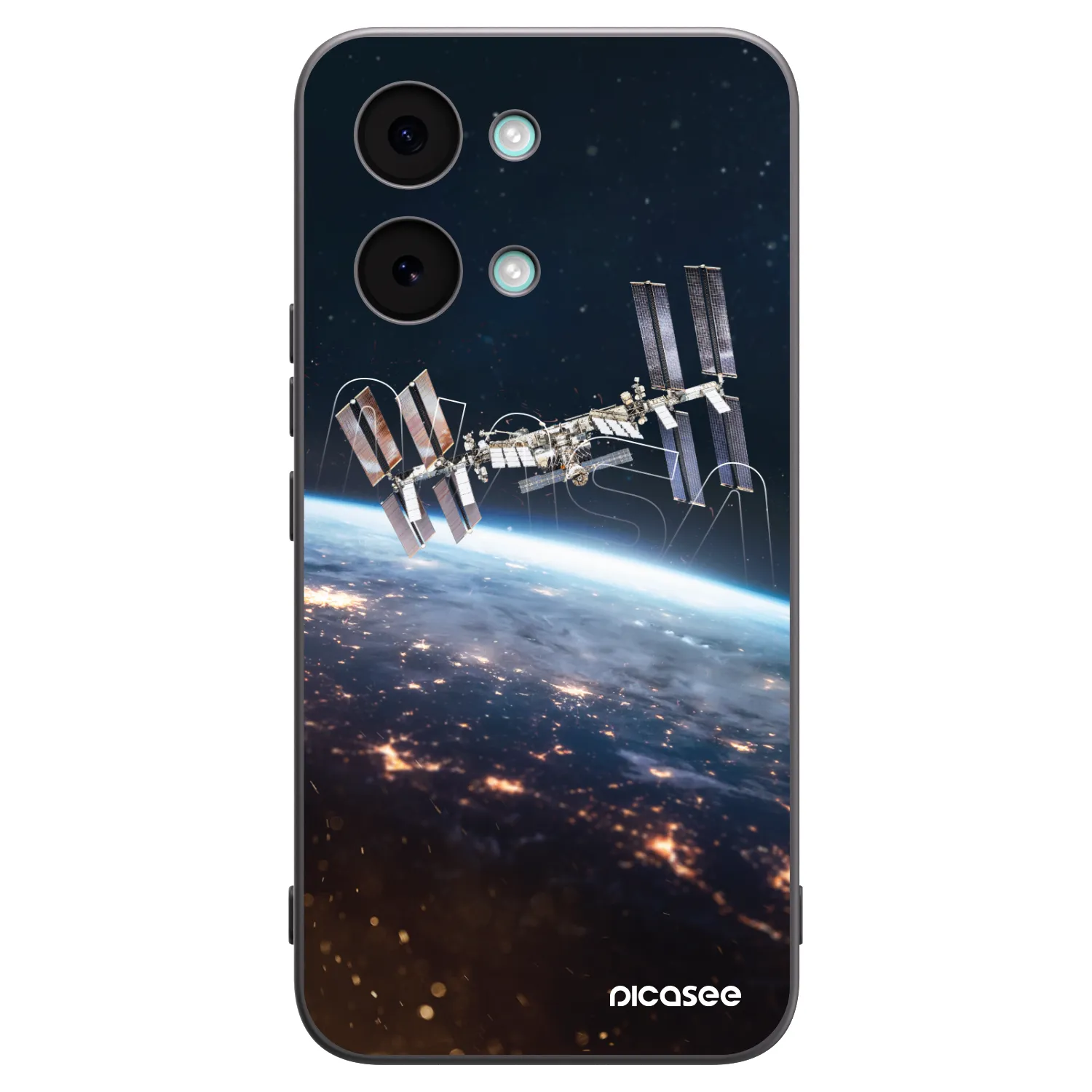 Picasee Xiaomi Poco X8 Pro Max Hülle - Schwarzes Silikon - Station